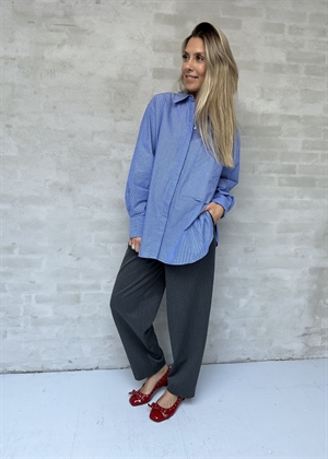 Popli skjorte Blue Bonnet Copenhagen Muse 